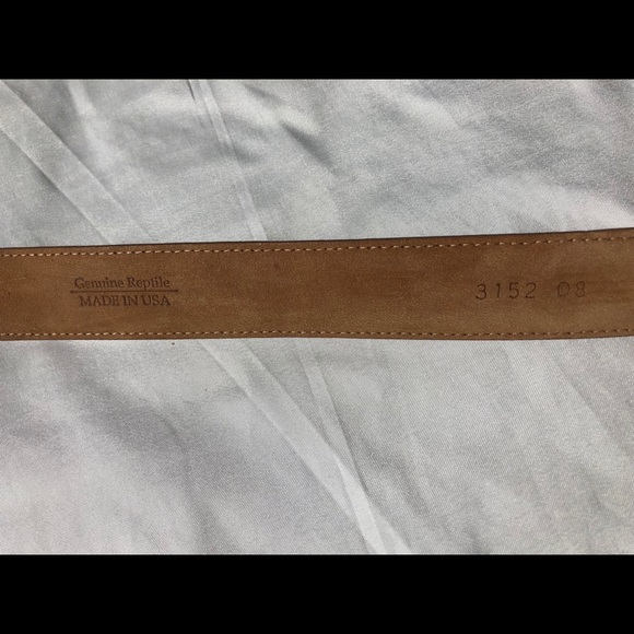 3 for $20 REPTILE SKIN BELT-VINTAGE CENTURY CANADA - Picture 3 of 6